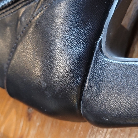 Pointy toe boots black ankle heeled - Picture 9 of 13